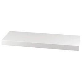 Polička, mdf, bílá, P-001 WT