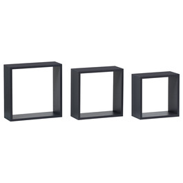 Polička, mdf, šedá, P-008 GREY2