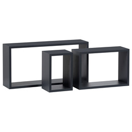 Polička, mdf, šedá, P-009 GREY2