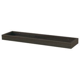 Polička, mdf, hnědá, P-011 WAL