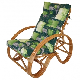 Ratanové křeslo polohovací ratan semambo polstr TAO