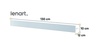Lenart Concept Pro vnitřní police 130 cm bílá (CP-14)
