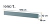 Lenart Concept Pro vnitřní police 100 cm šedá (CP-15)