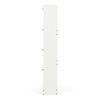 Botník, mdf, bílá, ABO-G1018 WT