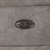 Polohovací křeslo, elektrické zabudované ovládání, šedá, látka vintage, TV-Q8575 GREY3