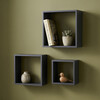 Polička, mdf, šedá, P-008 GREY2