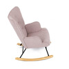 Houpací křeslo, růžová, látka, AK-371 PINK2