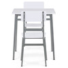 Jídelní set s 2 židlemi, 70x70x76cm, mdf AUT-O2122 WT