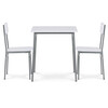 Jídelní set s 2 židlemi, 70x70x76cm, mdf AUT-O2122 WT