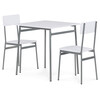 Jídelní set s 2 židlemi, 70x70x76cm, mdf AUT-O2122 WT