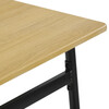 Jídelní set s 2 židlemi, 70x70x76cm, mdf, divoký dub, AUT-O2121 OAK