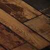 Jídelní set s 4 židlemi, 110x70x76cm, mdf, old wood, AUT-O2156 OLW2