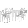 Zahradní sestava 156x78x74cm, polywood, béžová, AZS-B1656 CRM