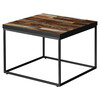 Konferenční stolek 60x60cm old wood, CT-V2006 OLW2