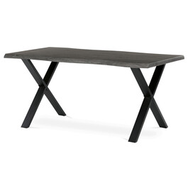 Jídelní stůl 160x90cm, mdf, šedý dub, HT-F4316 GREY
