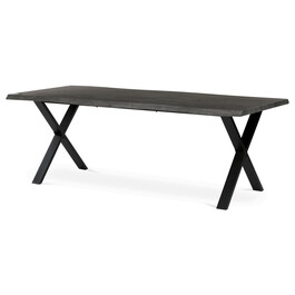 Jídelní stůl 210x100cm, mdf, šedý dub, HT-F4321 GREY