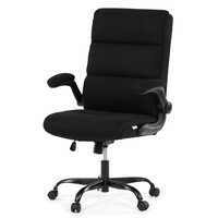 Kancelářské křeslo, houpací mechanismus, černá látka, KA-K3104 BK