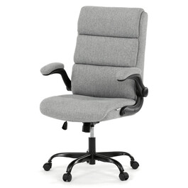 Kancelářské křeslo, houpací mechanismus, šedá látka, KA-K3104 GREY