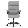 Kancelářské křeslo, houpací mechanismus, šedá látka, KA-K3104 GREY
