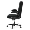 Kancelářské křeslo, houpací mechanismus, černá látka, KA-K3104 BK