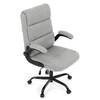 Kancelářské křeslo, houpací mechanismus, šedá látka, KA-K3104 GREY