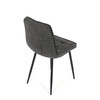 Jídelní židle, šedá, látka, CT-G2048 GREY2