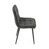 Jídelní židle, šedá, látka, CT-G2048 GREY2
