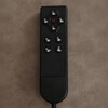 Polohovací křeslo, elektrické kabelové ovládání, béžová, látka vintage, TV-L8904 LAN3
