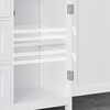 Komoda 60x30x80cm, mdf, bílá, AUK-E1154 WT