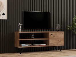 JENA TV stolek na nožičkách, borovice Atlantic