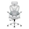 Kancelářská židle, synchronní mechanismus, šedá síťovina, KA-B2363 GREY