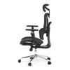 Kancelářská židle, synchronní mechanismus, černá síťovina, KA-B2363 BK