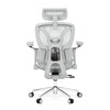 Kancelářská židle, synchronní mechanismus, šedá síťovina, KA-B2363 GREY