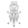 Kancelářská židle, synchronní mechanismus, šedá síťovina, KA-B2361 GREY