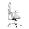 Kancelářská židle, synchronní mechanismus, šedá síťovina, KA-B2363 GREY
