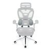 Kancelářská židle, synchronní mechanismus, šedá síťovina, KA-B2363 GREY
