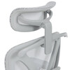 Kancelářská židle, synchronní mechanismus, šedá síťovina, KA-B2361 GREY