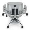 Kancelářská židle, synchronní mechanismus, šedá síťovina, KA-B2361 GREY