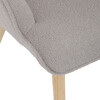 Relaxační křeslo, šedá, látka bouclé, AK-319 GREY2