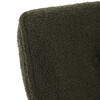 Relaxační křeslo, zelená, látka bouclé, AK-319 GRN2