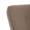Relaxační křeslo, hnědá, látka bouclé, AK-319 BR2
