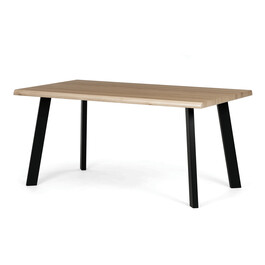 Jídelní stůl 160x90cm, mdf, divoký dub, HT-F4516 OAK