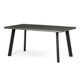 Jídelní stůl 160x90cm, mdf, šedý dub, HT-F4516 GREY