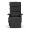 Relaxační křeslo, elektrické kabelové ovládání, šedá, látka, TV-L8960 GREY2
