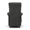 Relaxační křeslo, elektrické kabelové ovládání, šedá, látka, TV-L8960 GREY2