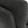 Relaxační křeslo, elektrické kabelové ovládání, šedá, látka, TV-L8960 GREY2
