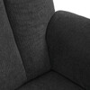 Polohovací křeslo, elektrické kabelové ovládání, šedá, látka, TV-L8963 GREY2