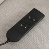 Polohovací křeslo, elektrické kabelové ovládání, béžová, látka, TV-L8963 CRM2