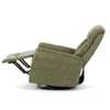 Polohovací křeslo, zelená, látka, TV-H9327 GRN2