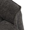 Polohovací křeslo, šedá, látka, TV-H9327 GREY2